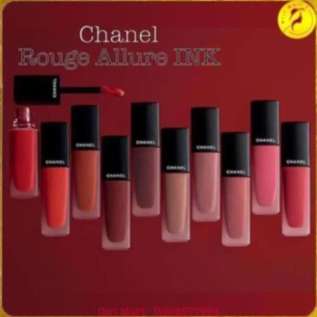 Son Chanel Son kem Chanel Rouge Allure Ink chính hãng màu 140,144,148,154,208,162 full size full box