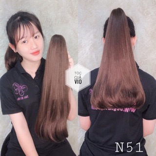 [ CAO CẤP ] TÓC NGOẶM THẲNG CÚP 50CM - N51