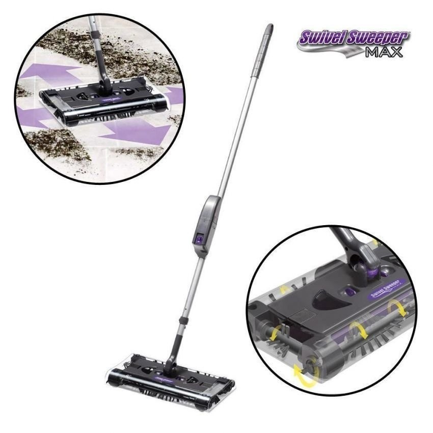 Chổi điện không dây Cordless Swivel Sweeper G9 (Đen)