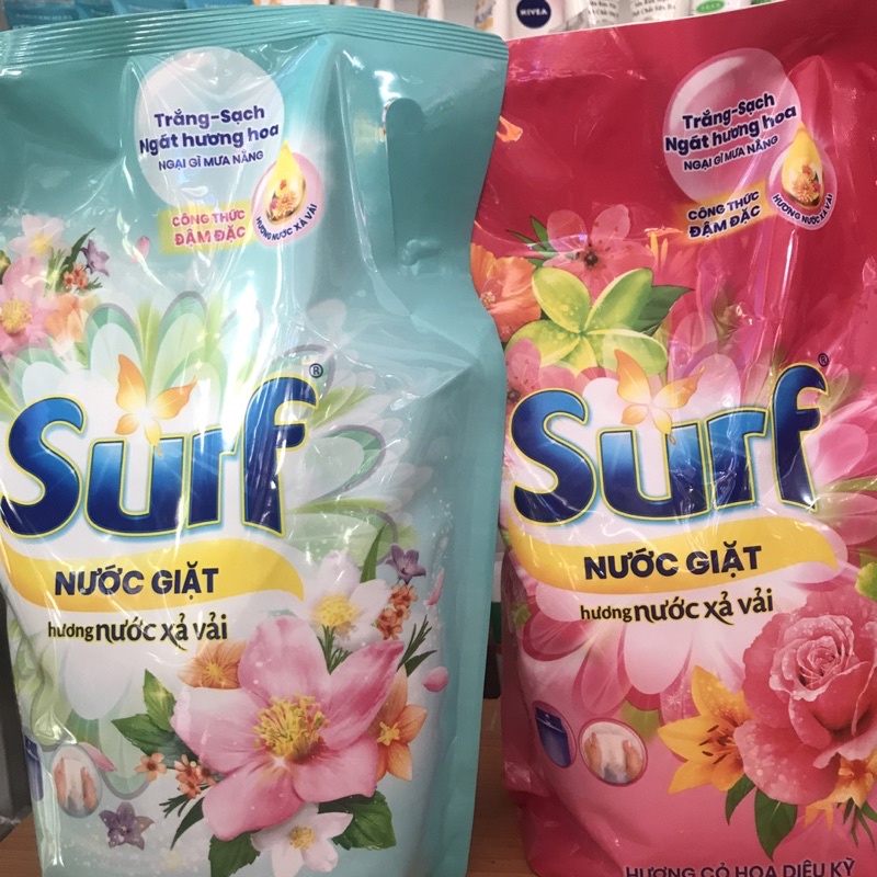Nước Giặt Surf Hương Nước Xả Vải 3,3kg