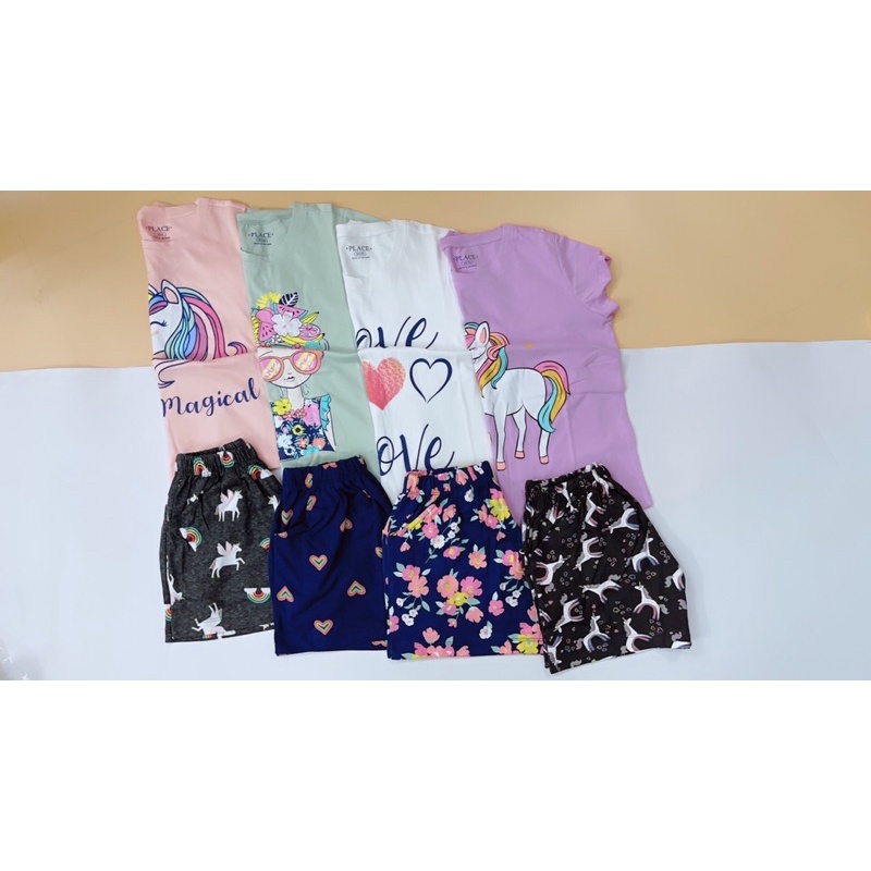Bộ thun bé gái Place -HÀNG SALE KO ĐỔI TRẢ