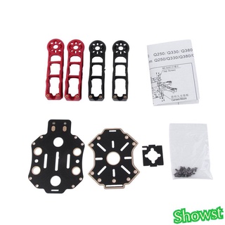 Q250 250mm Wheelbase 4-Axis Mini Aircraft Quadcopter Frame Kit Red&Black