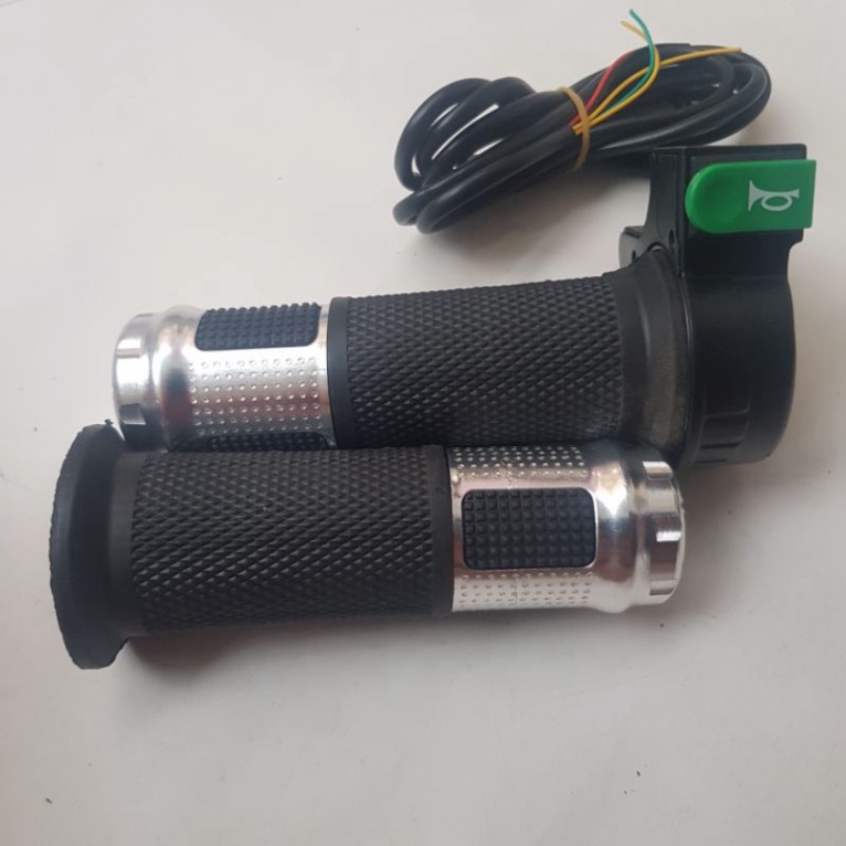 TAY GA 1 NÚT KÈN MÀU TAY GA XE ĐẠP ĐIỆN XE ĐIỆN HUY