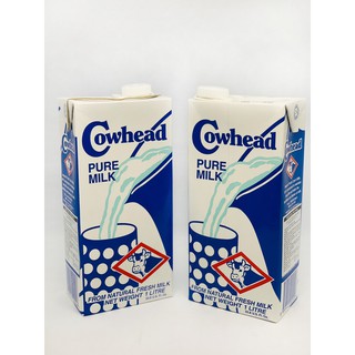 Combo 2 hộp Sữa tươi tiệt trùng nguyên kem Cowhead 1L xuất xứ Úc