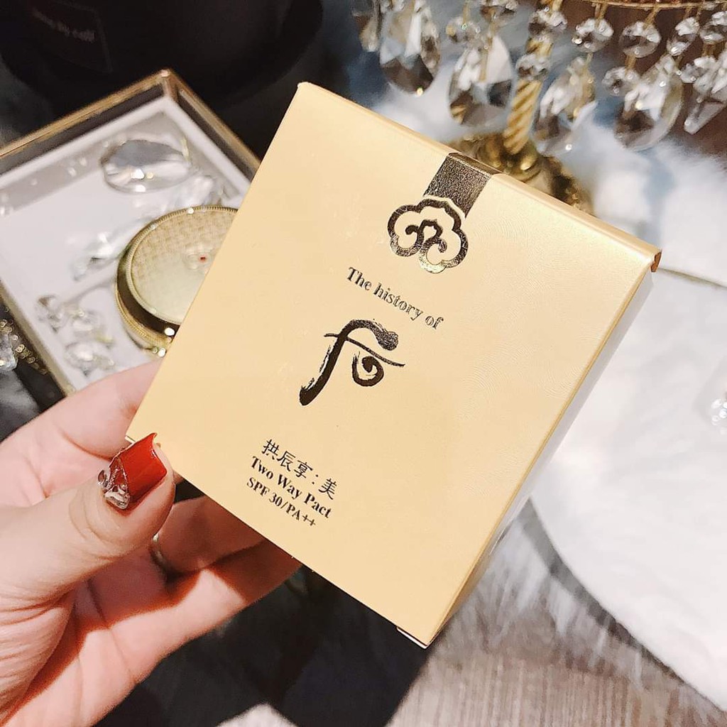 PHẤN PHỦ WHOO VÀNG DẠNG NÉN CHE KHUYẾT ĐIỂM TWO WAY PACT | BigBuy360 - bigbuy360.vn