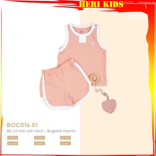 Bộ ba lỗ Bu, Bubaby Buganik Imprint 6m - 4Y