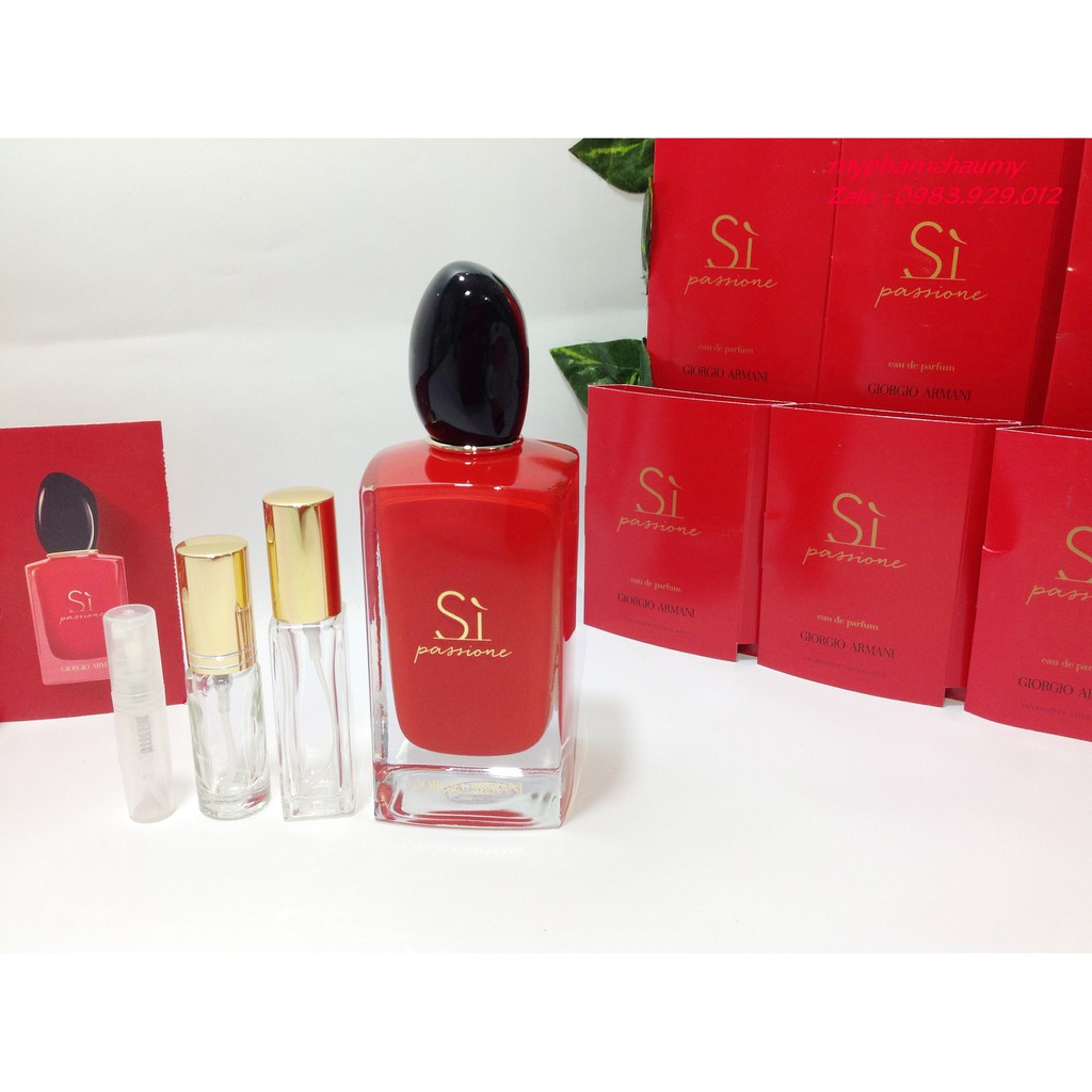 [Mẫu Thử] Nước Hoa Giorgio Armani Sì Passione