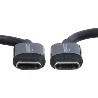 Dây cáp AmazonBasics USB Type-C to USB Type-C 2.0 Cable - dài 1.8 M - Đen