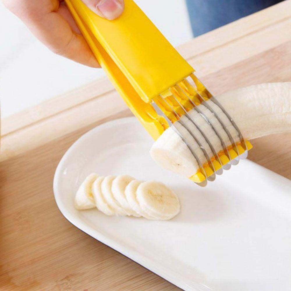 Dụng Cụ Cắt Lát Chuối / Dưa Leo / Bánh Bao An Toàn DIY