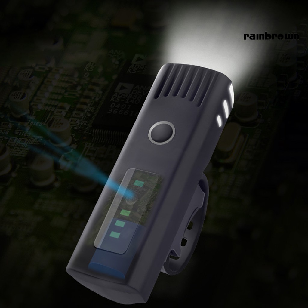 -RXZ- Bicycle USB Rechargeable Front Light LED Headlight  Bike Lamp Cycling Flashlight