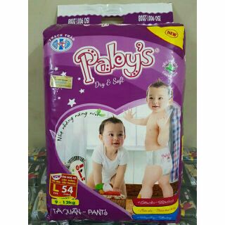 Bỉm quần Baby's Thạch thảo 2 gói lớn M/116,L108,XL/96,XXL/84