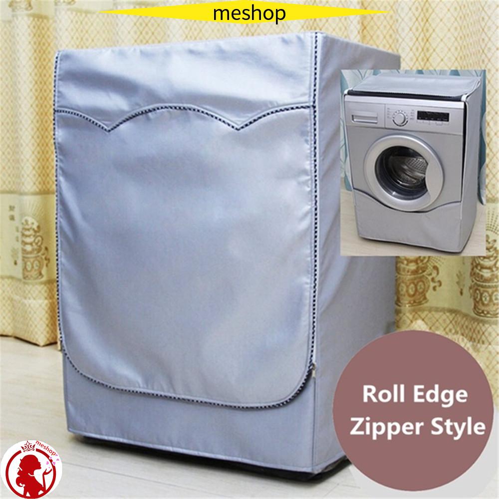 Vỏ Bọc Máy Giặt Bằng Vải Oxford Bền Có Khóa Kéo Chống Bụi