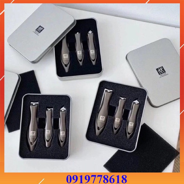 HỘP 3 CHIẾC BẤM MÓNG TAY ZWILLING