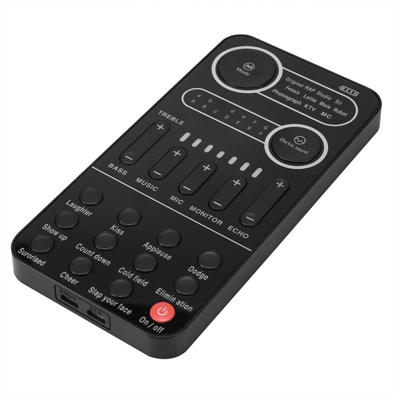 Thẻ Âm Thanh Cầm Tay BT K9 12 Hiệu Ứng Âm Thanh Sống Động