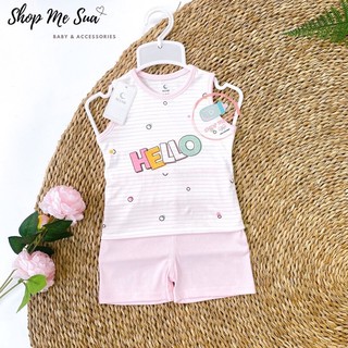 Bộ ba lỗ Moon chất petit  mẫu Hello