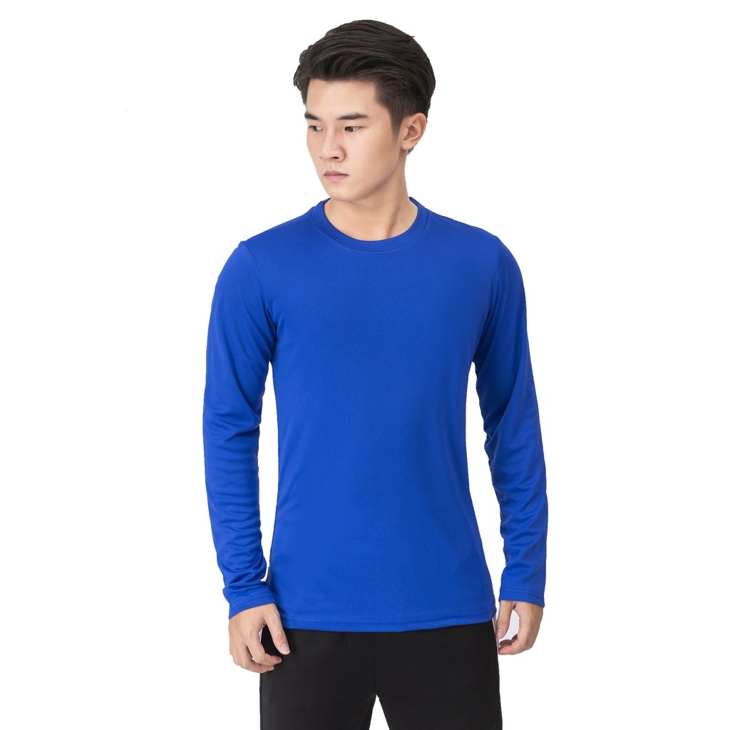 Áo thun nam tay dài, áo giữ nhiệt thể thao nam body co giãn, giữ ấm, màu sắc trẻ trung và năng động MANXURY