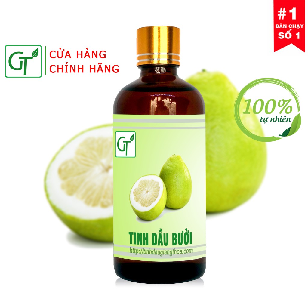 Tinh dầu bưởi 💞FREESHIP💞 Tinh dầu Bưởi Loại Nguyên Chất Giảm Rụng Tóc, Kích Thích Mọc Tóc Nhanh