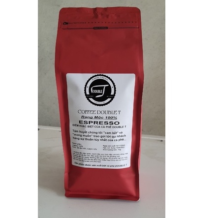 Cà Phê Nguyên Chất Pha Máy Double T, Cà Phê Hạt Rang Mộc- Double T Coffee | BigBuy360 - bigbuy360.vn