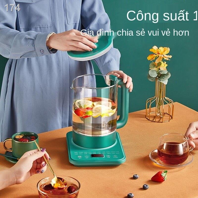 [bán chạy]Hemisphere chính hãng 1.8L bình sức khỏe gia đình dày thủy tinh boron cao cấp đa chức năng đun sôi điện ấm trà