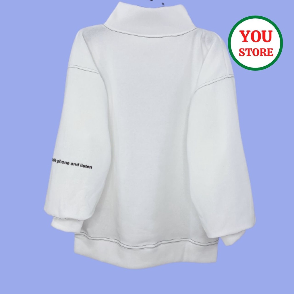 Áo Sweater 1976 Nam Nữ Chất Nỉ Ngoại Mã 161 You Store | BigBuy360 - bigbuy360.vn
