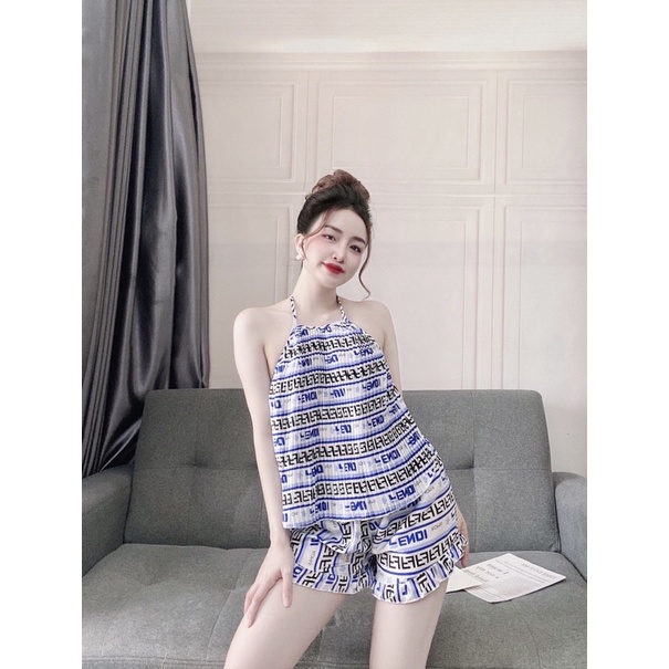❌MẪU SEXY❌Yếm dập ly sexy, đồ ngủ sexy chất satin ảnh video thật