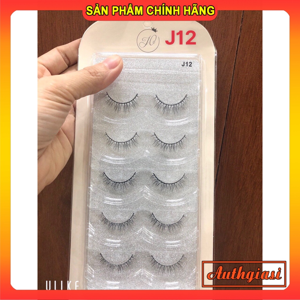 Mi giả lông chồn siêu tự nhiên JO 5 đôi mỏng mềm không gây cộm mắt makeup chuyên nghiệp