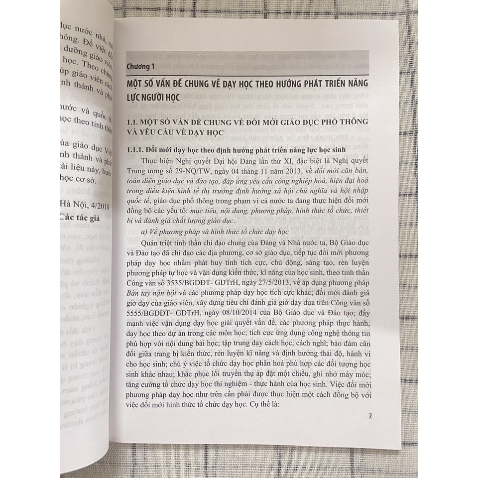 Sách Dạy học môn Toán cấp THCS theo hướng phát triển năng lực HS (Định hướng chương trình mới)