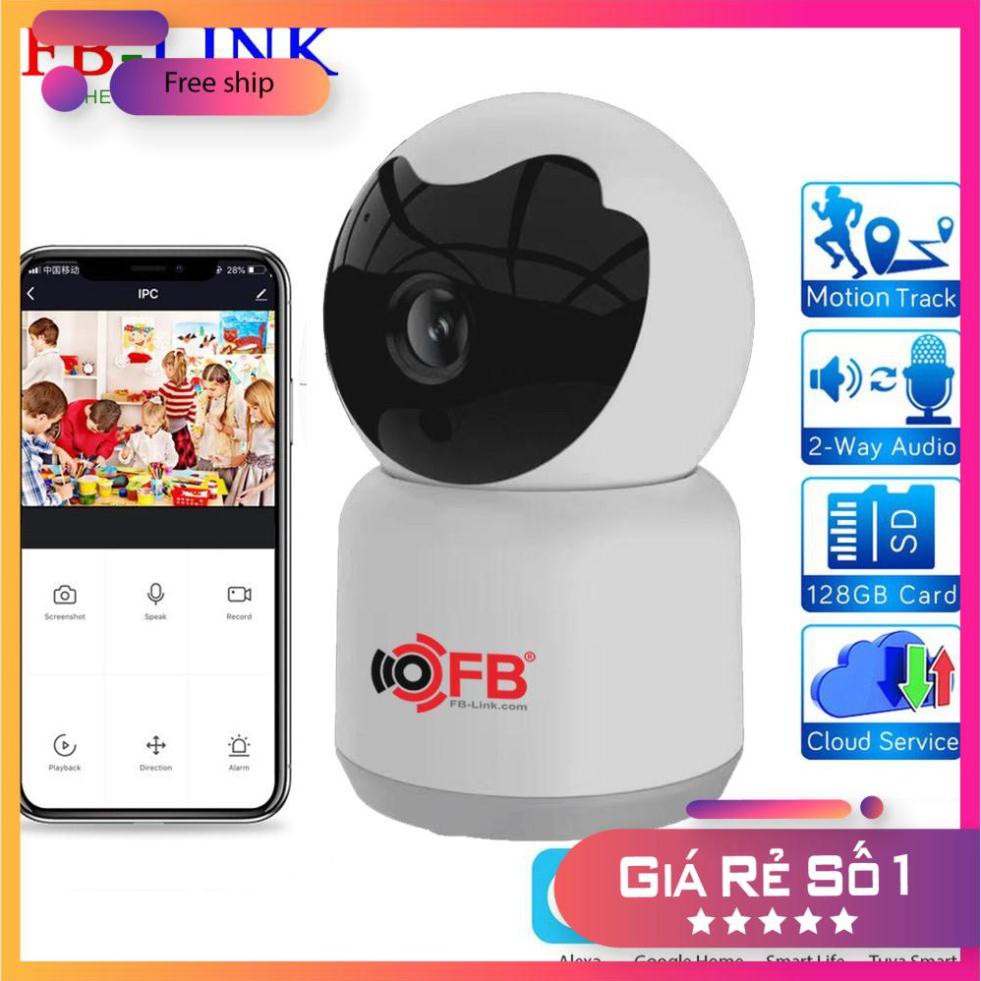 [FREESHIP] Camera IP Robo FB-Link TY302 3.0MP (Phần mềm Tuya, Quay theo chuyển động, Đàm thoại 2 chiều)