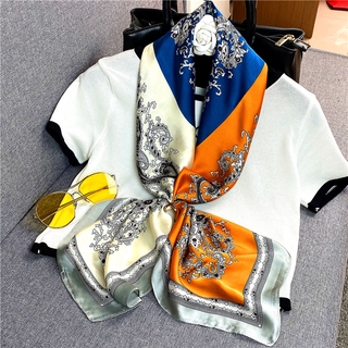 Khăn Choàng Vuông 90x90cm Phong Cách Hàn Quốc Cho Nữ