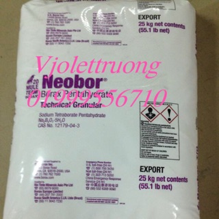 1kg borax Mỹ - bột PVA nấu keo trong làm slime