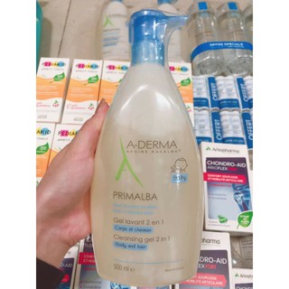 SỮA TẮM GỘI ADERMA BABY 500ML