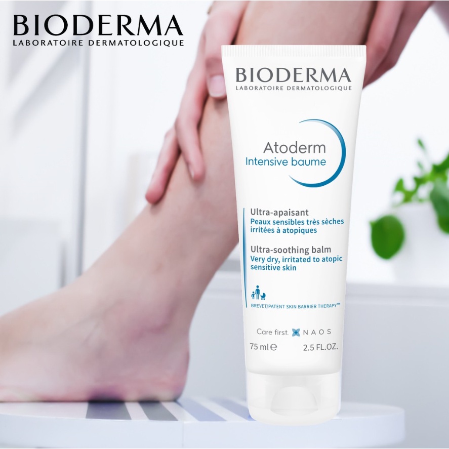 Kem dưỡng ẩm chuyên sâu cho da rất khô Bioderma Atoderm Intensive Baume 75 và 200 ml - Khongcoson