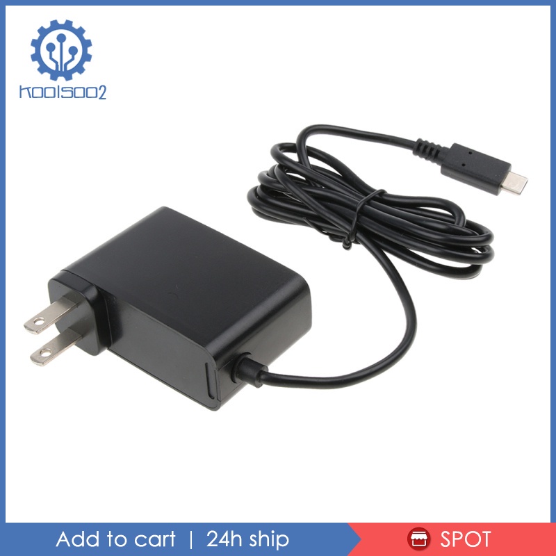 Củ Sạc Nguồn AC Du Lịch AC Cho Nintendo Switch Koolsoo2