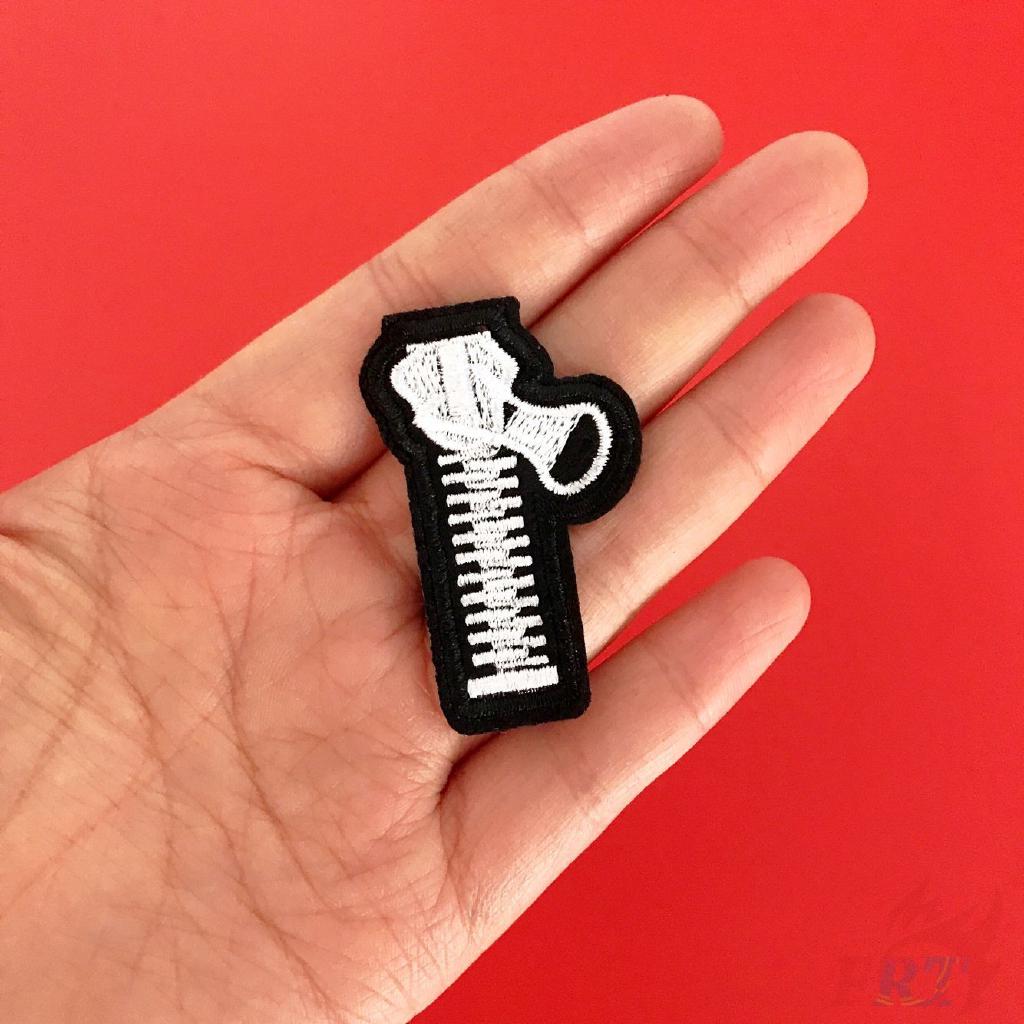 ☸ INS - Zipper Patch ☸ 1Pc Diy Sew on Iron on Patch