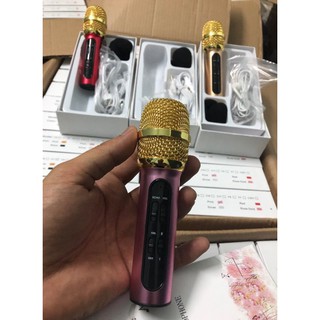 Micro Livestream C1 (Loại 1, đủ phụ kiện) Thu Âm Hát Karaoke Livestream 3 in 1