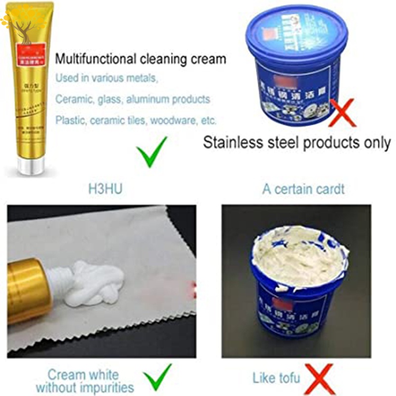 Kem đánh bóng kim loại / đồ trang sức / sứ /crom đồng thau / bạc
