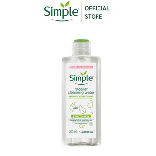 Nước Tẩy Trang Simple Kind To Kind Micellar Cleansing Water 200ml-400ml