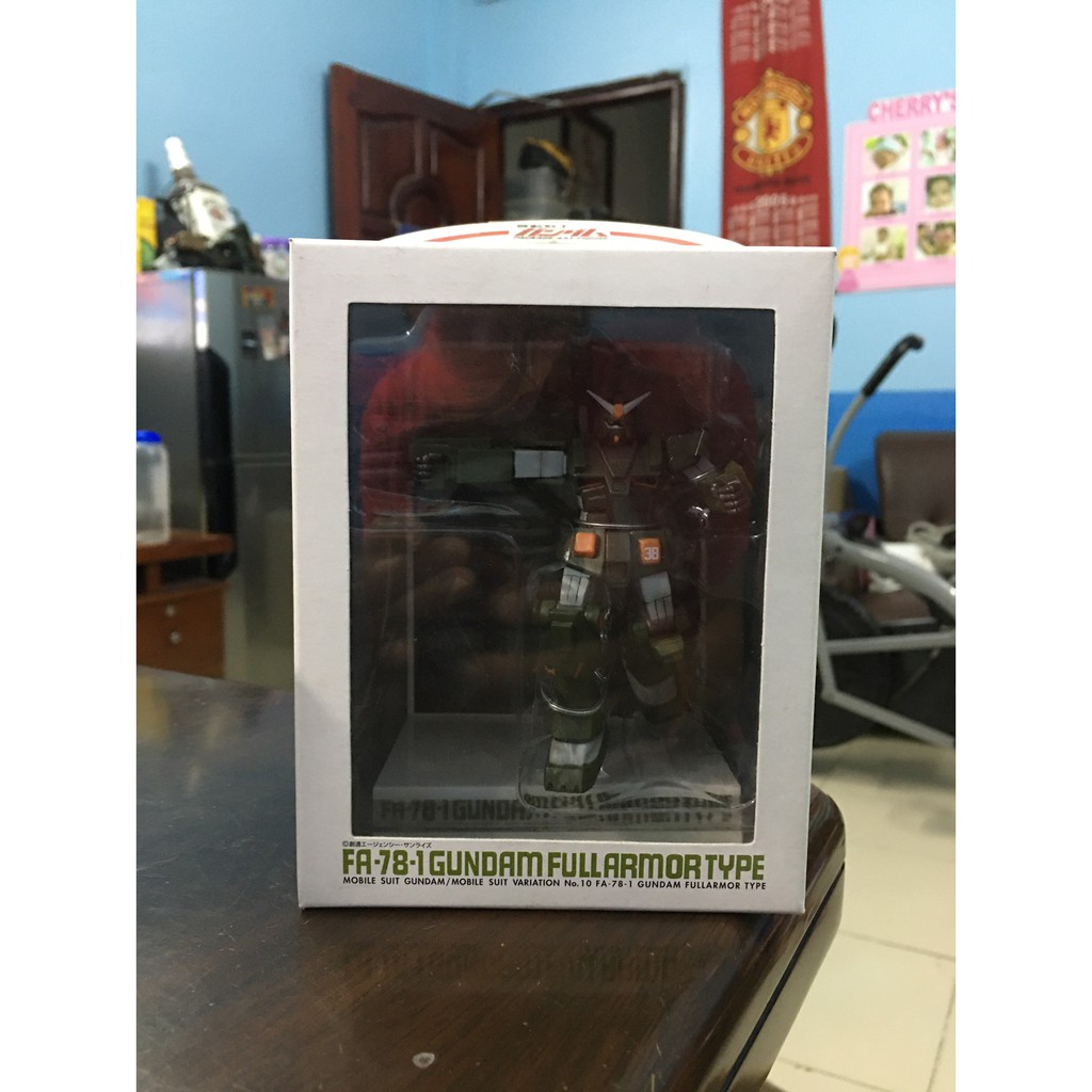 Mô hình Mobile Suit Gundam package Art figure-78-1 FA Gundam Full Armor type