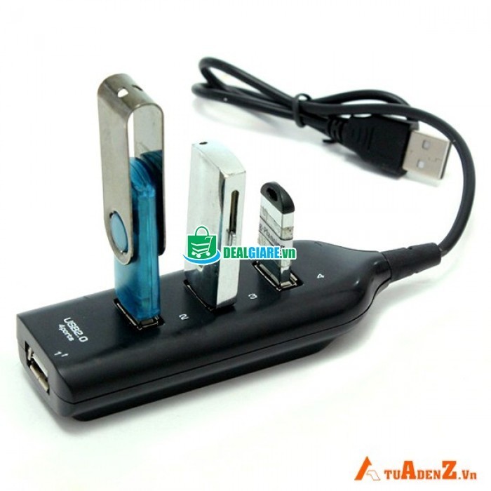 HUB CHIA USB 4 CỔNG HÌNH Ổ ĐIỆN