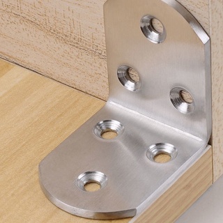 Ke Góc Vuông Inox Không Han Gỉ, Ke Góc 90 Độ Vuông Góc Chữ L Cố Định Đồ Nội Thất