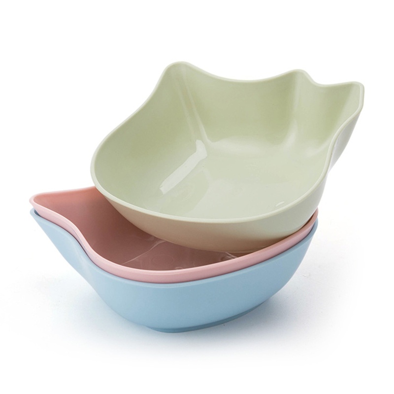 Set 3 Bát Đựng Nước Uống Không Trơn Giảm Mệt Mỏi Cho Mèo