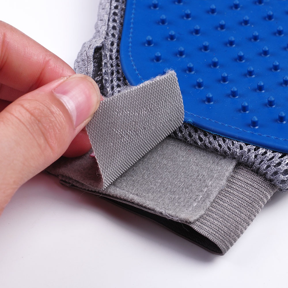 Găng tay chải lông bằng cao su cho thú cưng