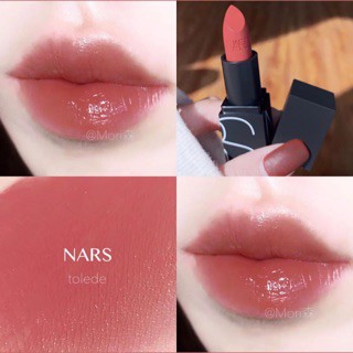 [ Mini 1.6g ] Son NARS Tolede Cam Đào Lipstick Rouge A Levres