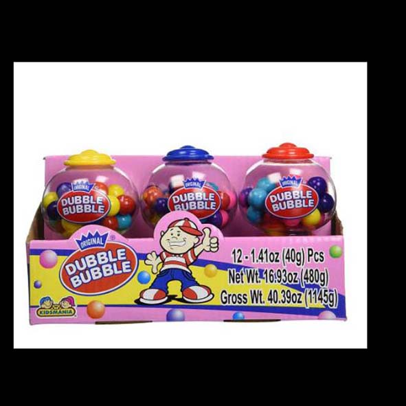 Set 3 Máy bán kẹo Dubble Bubble Original Mỹ 40gr nhiều màu cực hot