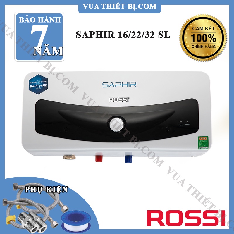 Rossi Saphir 22 Lít Ngang - Bình Nóng Lạnh gián tiếp RSR-22SL