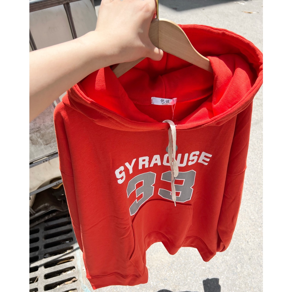 Áo nỉ hoodie số 33 kèm ẢNH THẬT