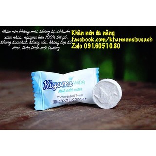 5c KHĂN NÉN DẠNG KẸO/ Túi 5 chiếc