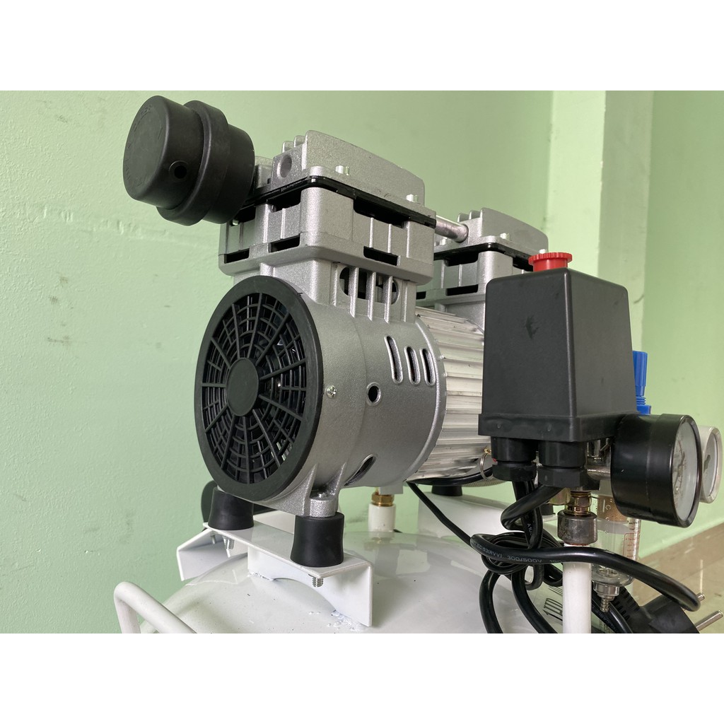 Máy nén khí không dầu giảm âm mini, phù hợp sử dụng cho hộ gia đình, văn phòng, bảo trì bảo dưỡng lưu động
