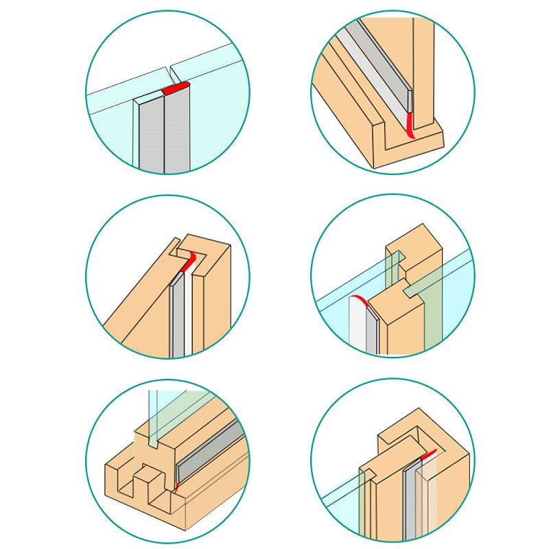 【Có hàng sẵn】5M×35MM Dây Silicon Dán Viền Cửa Cao Su Chống Côn Trùng Tiện Lợi