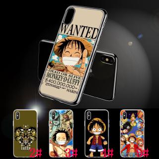 Iphone xs max xr x 11 pro 7 8 6 6s plus 22f anime one piece tpu transparent soft case
